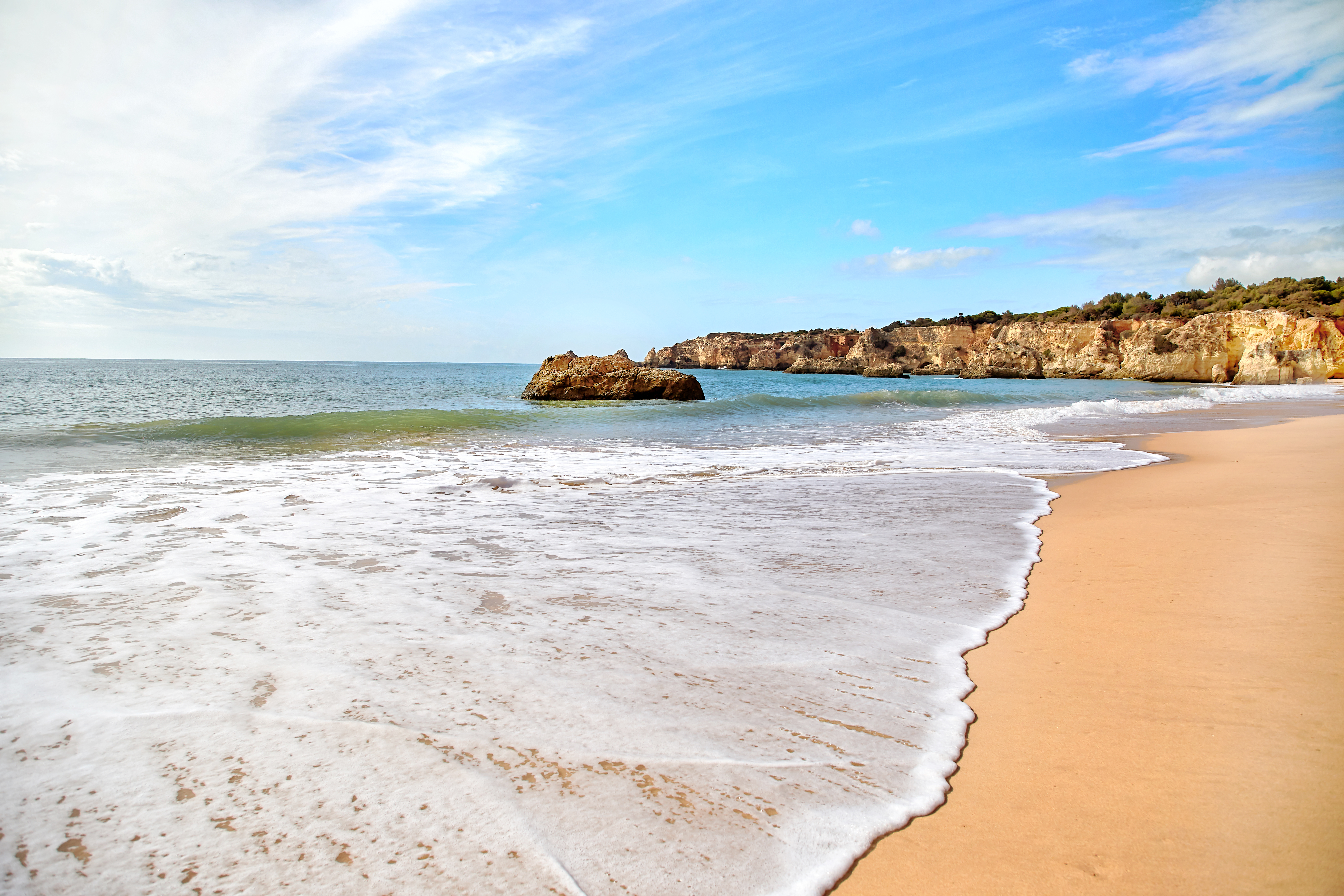 Beaches in the Algarve, Portugal