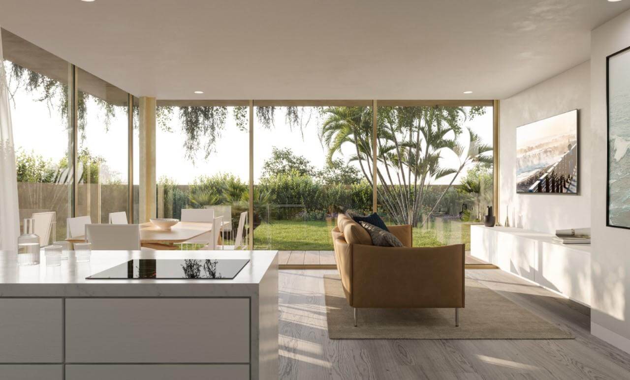MAISONS DE VILLE MODERNES T2+1 à VENDRE à PRAIA DA LUZ - LAGOS