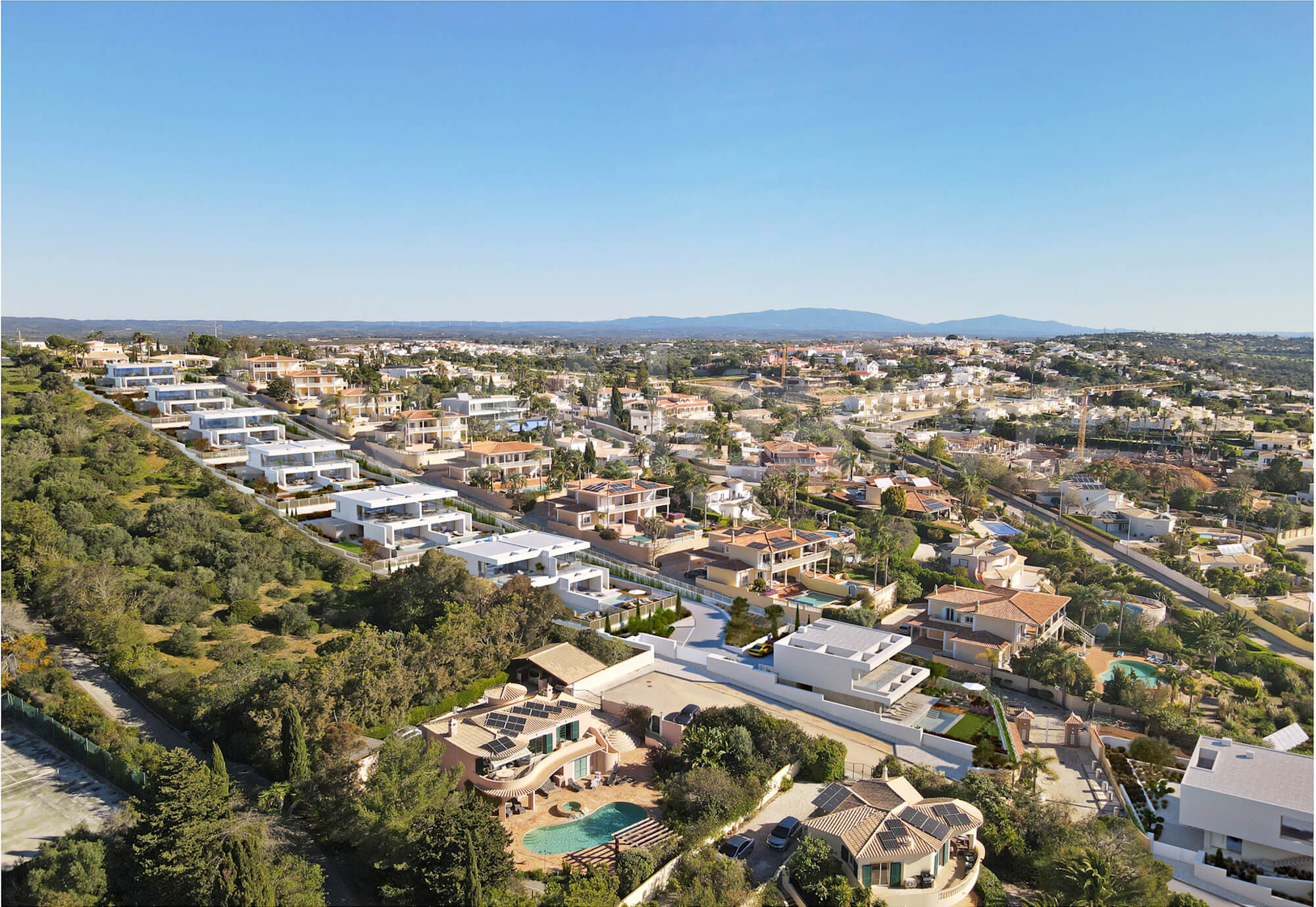 LUXE | MAISONS NEUVES ULTRAMODERNES JUMELLES T3 à MONTE LEMOS, PRAIA DA LUZ, à VENDRE – LAGOS