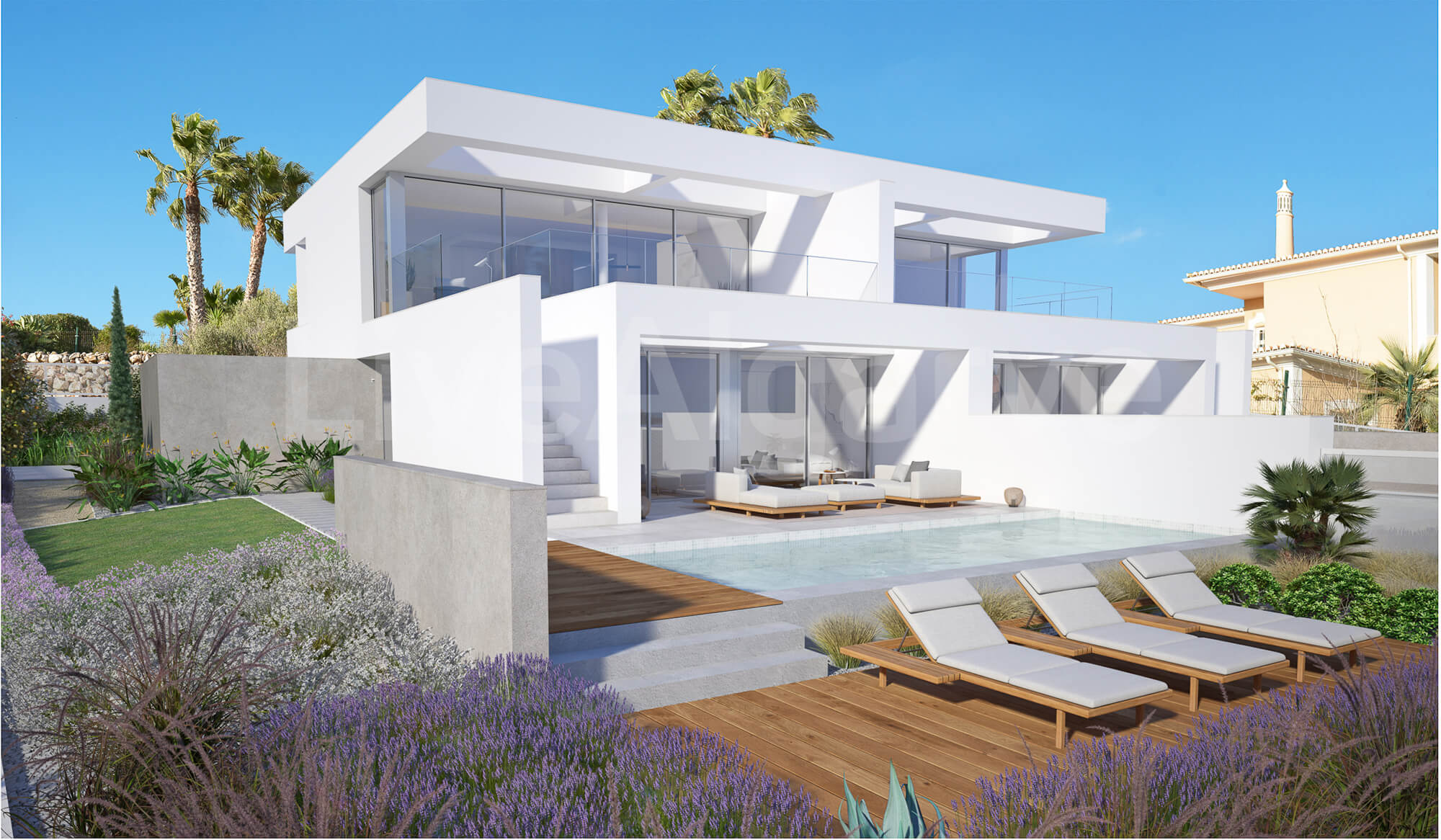 LUXE | MAISONS NEUVES ULTRAMODERNES JUMELLES T3 à MONTE LEMOS, PRAIA DA LUZ, à VENDRE – LAGOS