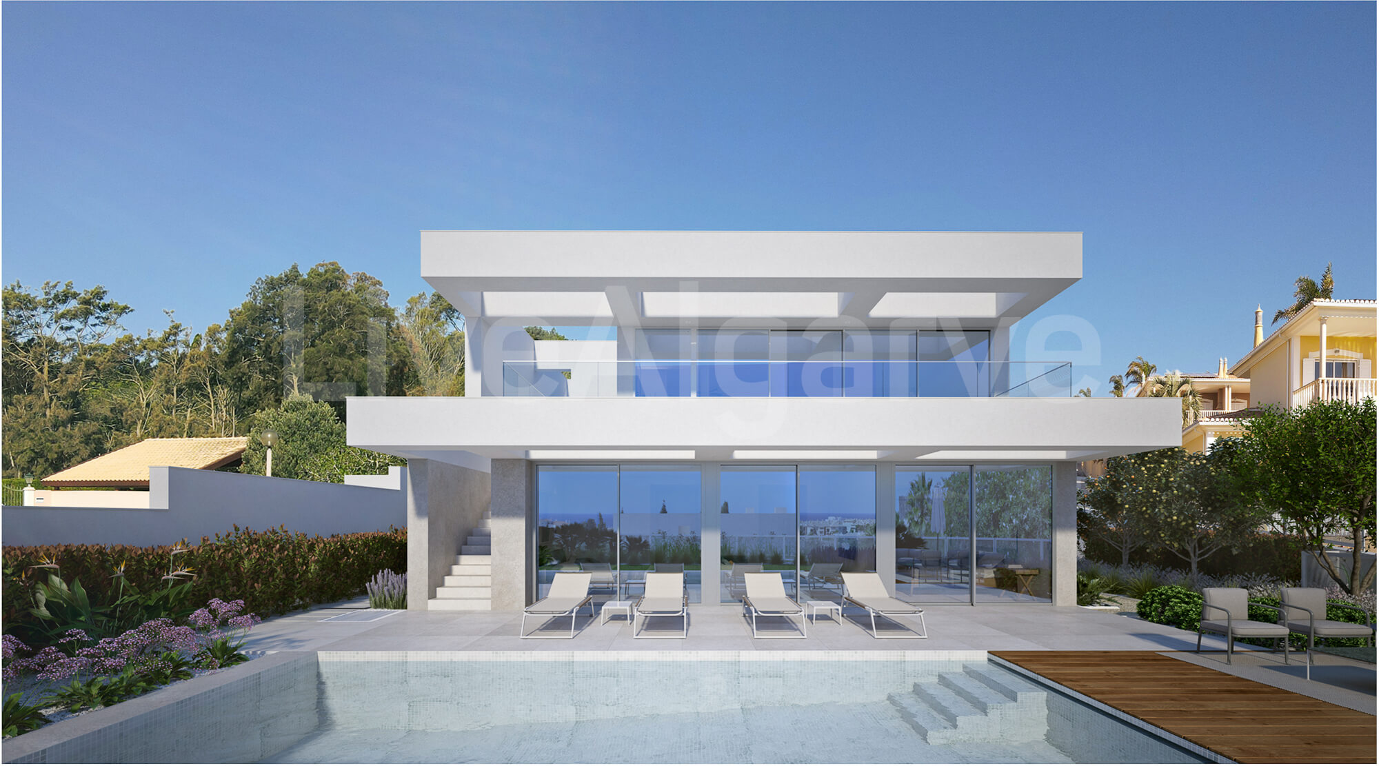 LUXE | MAISONS NEUVES ULTRAMODERNES JUMELLES T3 à MONTE LEMOS, PRAIA DA LUZ, à VENDRE – LAGOS