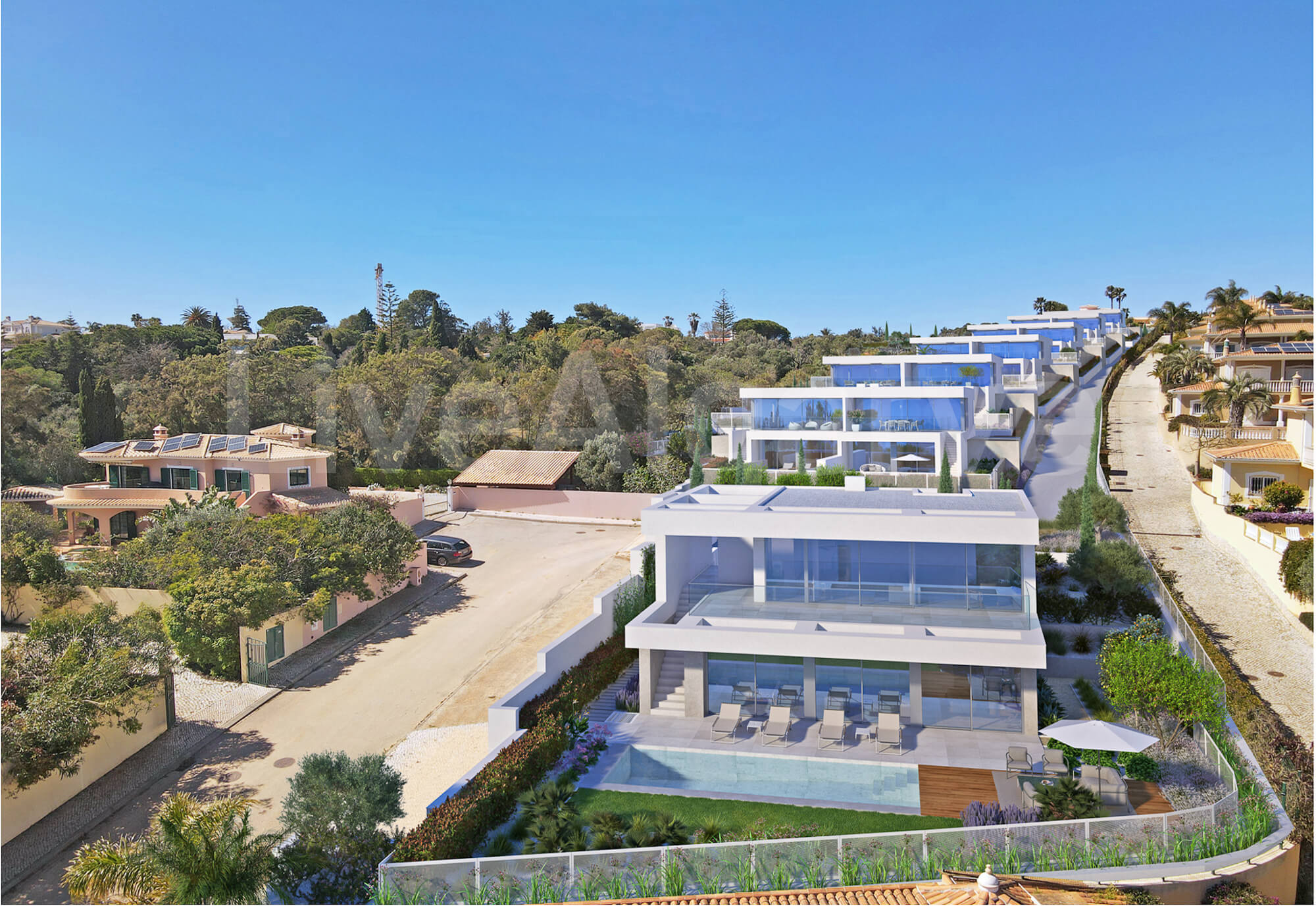 LUXE | MAISONS NEUVES ULTRAMODERNES JUMELLES T3 à MONTE LEMOS, PRAIA DA LUZ, à VENDRE – LAGOS