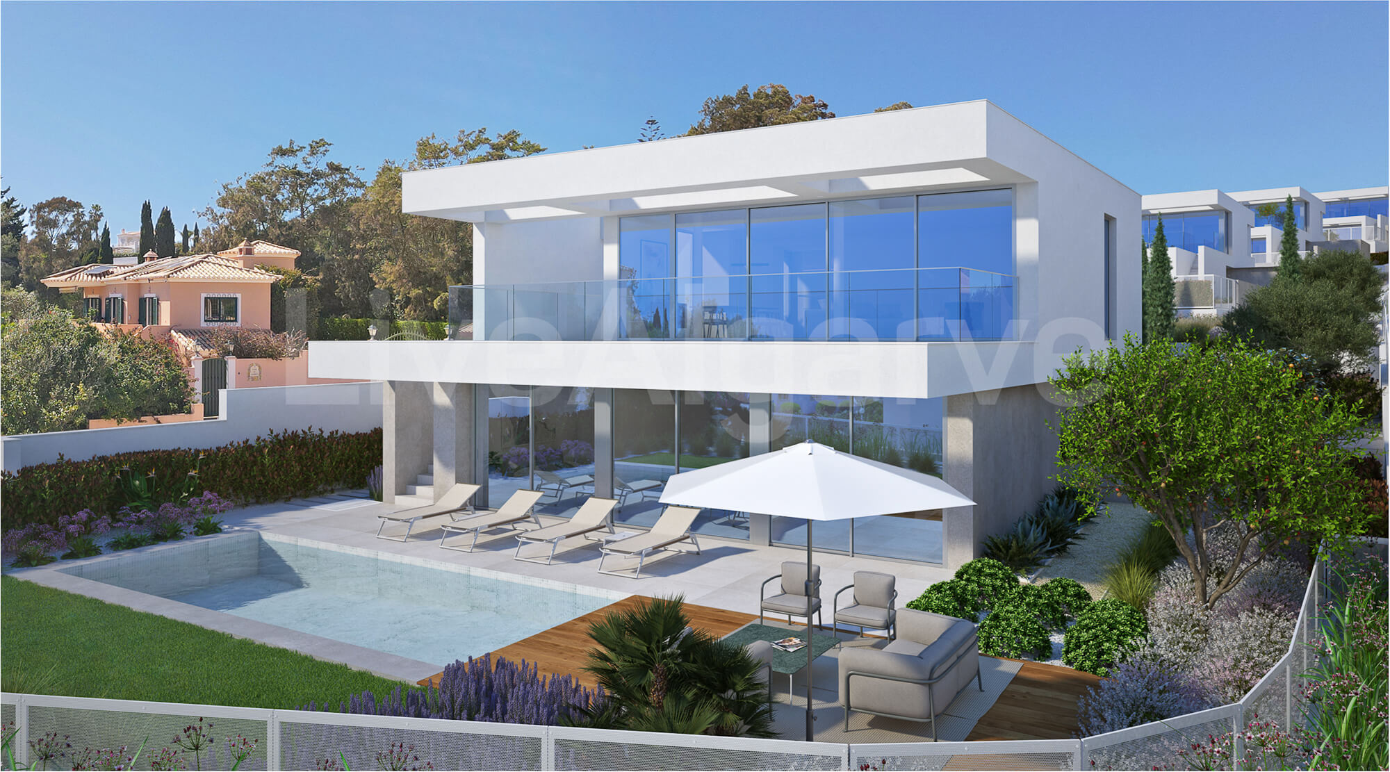 LUXE | MAISONS NEUVES ULTRAMODERNES JUMELLES T3 à MONTE LEMOS, PRAIA DA LUZ, à VENDRE – LAGOS
