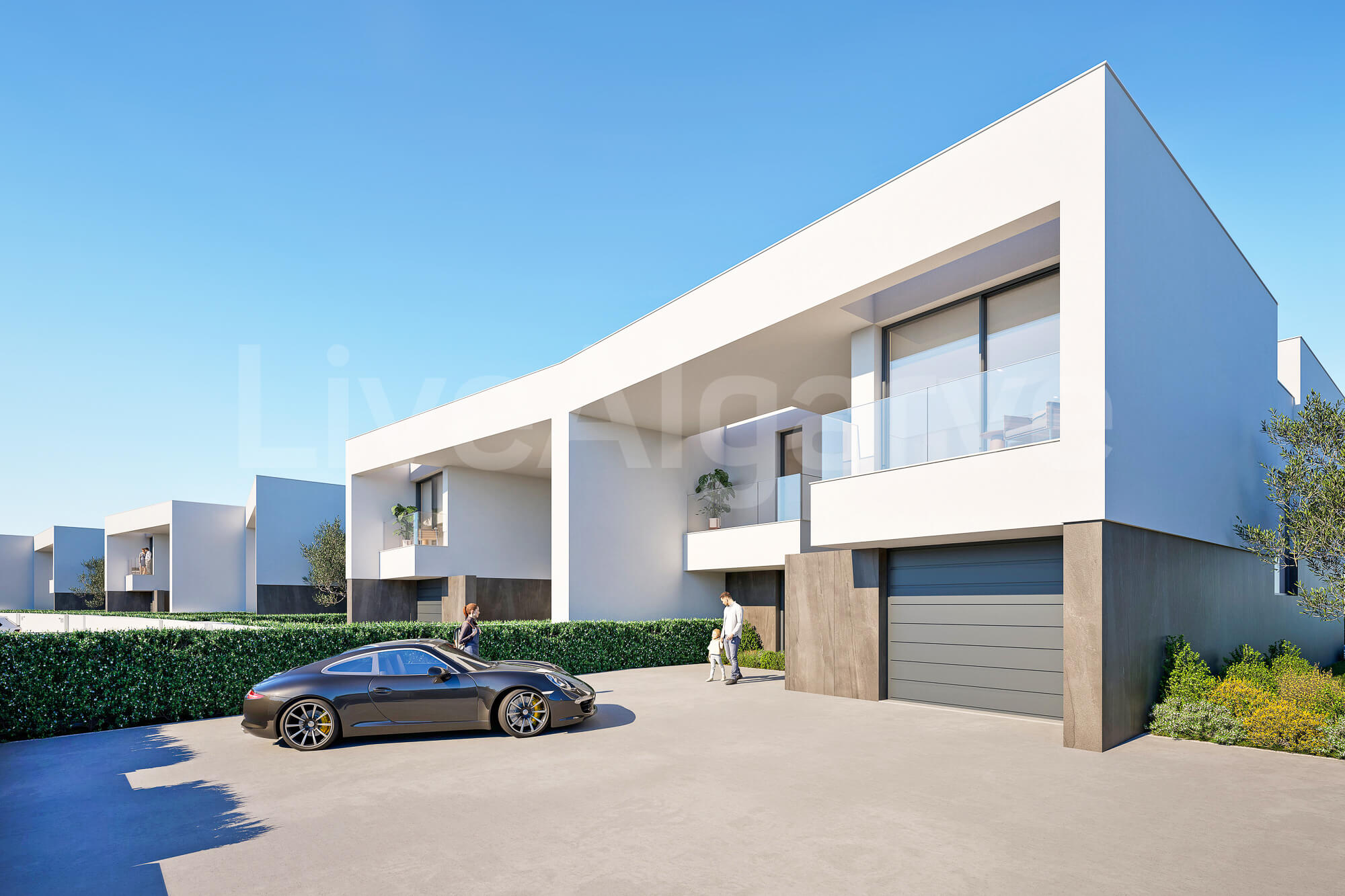VUE SUR LA MER - NOUVELLE MAISON JUMELéE DE LUXE T4 à VENDRE PRèS DE PONTA DE PIEDADE- LAGOS