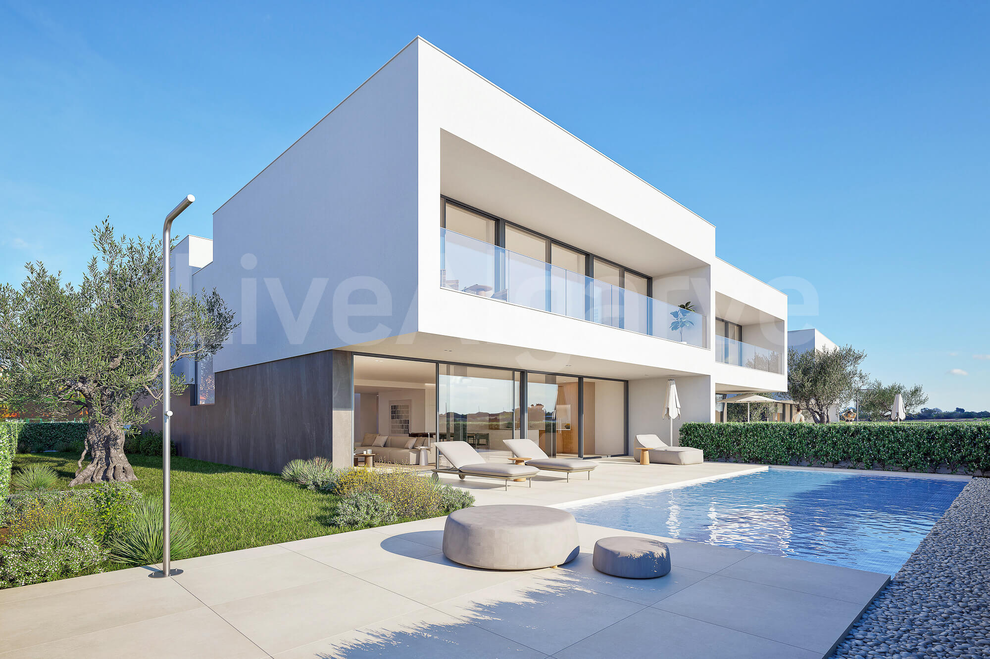 VUE SUR LA MER - NOUVELLE MAISON JUMELéE DE LUXE T4 à VENDRE PRèS DE PONTA DE PIEDADE- LAGOS