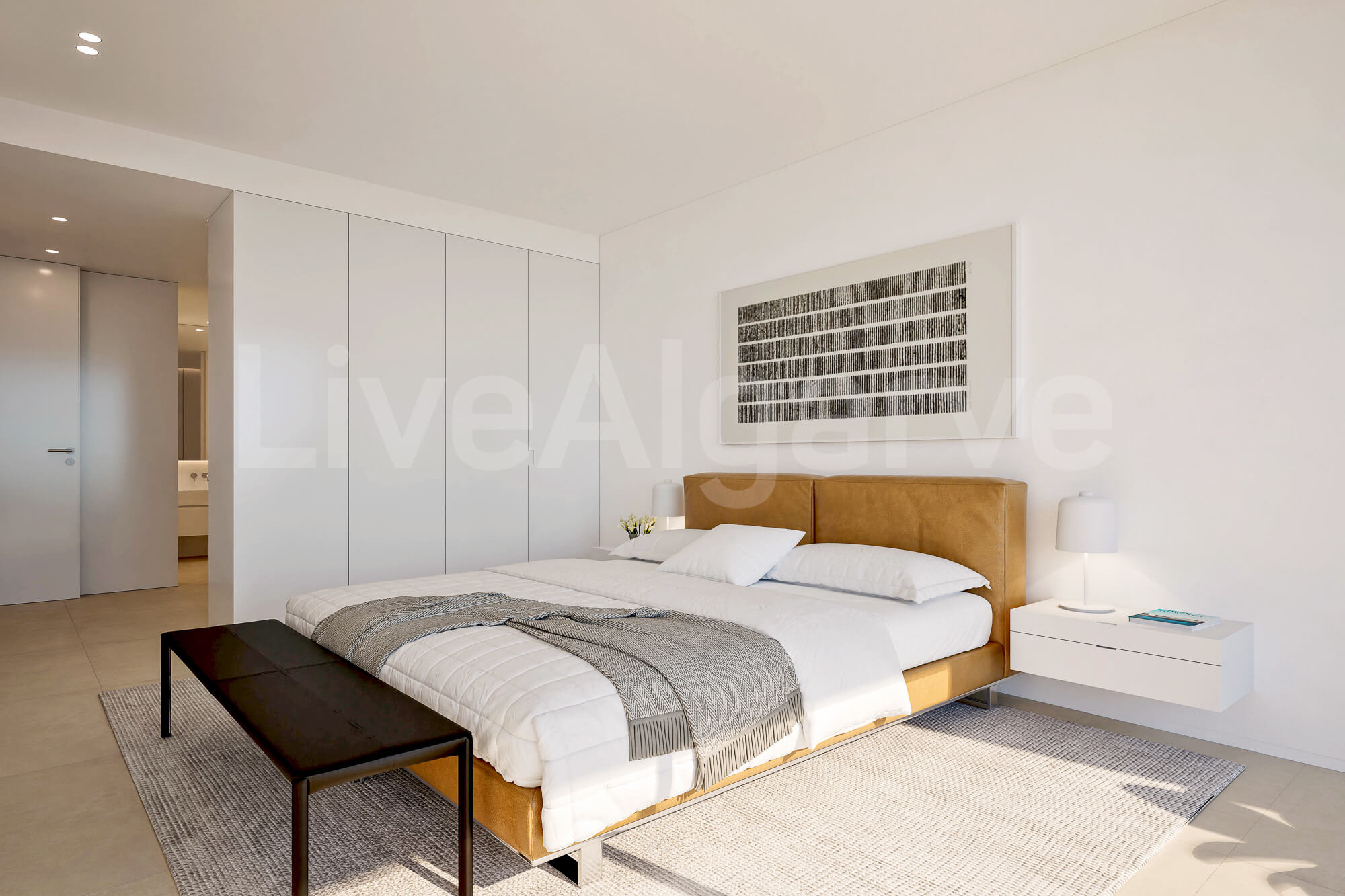 VUE SUR LA MER - NOUVELLE MAISON JUMELéE DE LUXE T4 à VENDRE PRèS DE PONTA DE PIEDADE- LAGOS