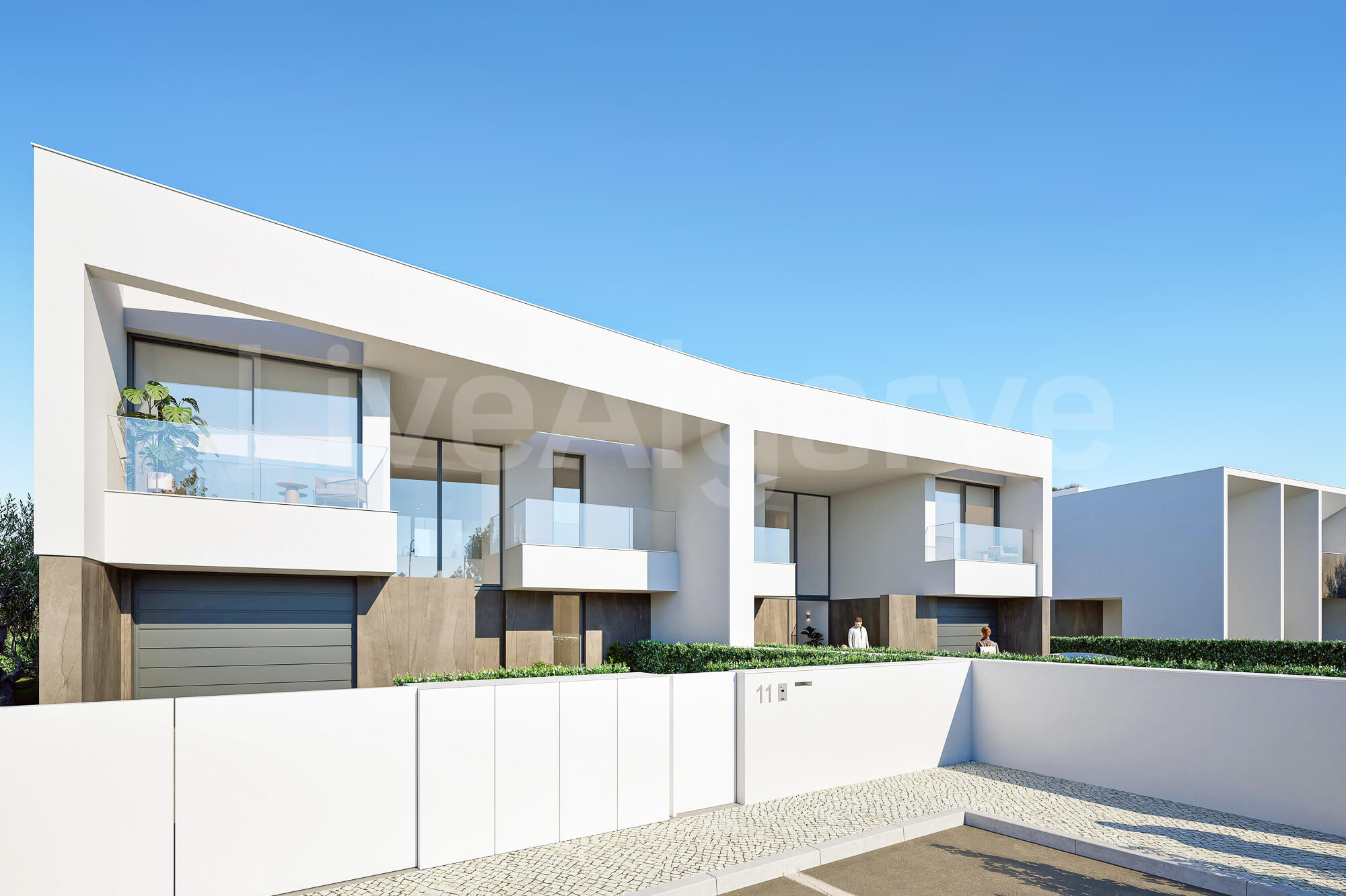 VUE SUR LA MER - NOUVELLE MAISON JUMELéE DE LUXE T4 à VENDRE PRèS DE PONTA DE PIEDADE- LAGOS