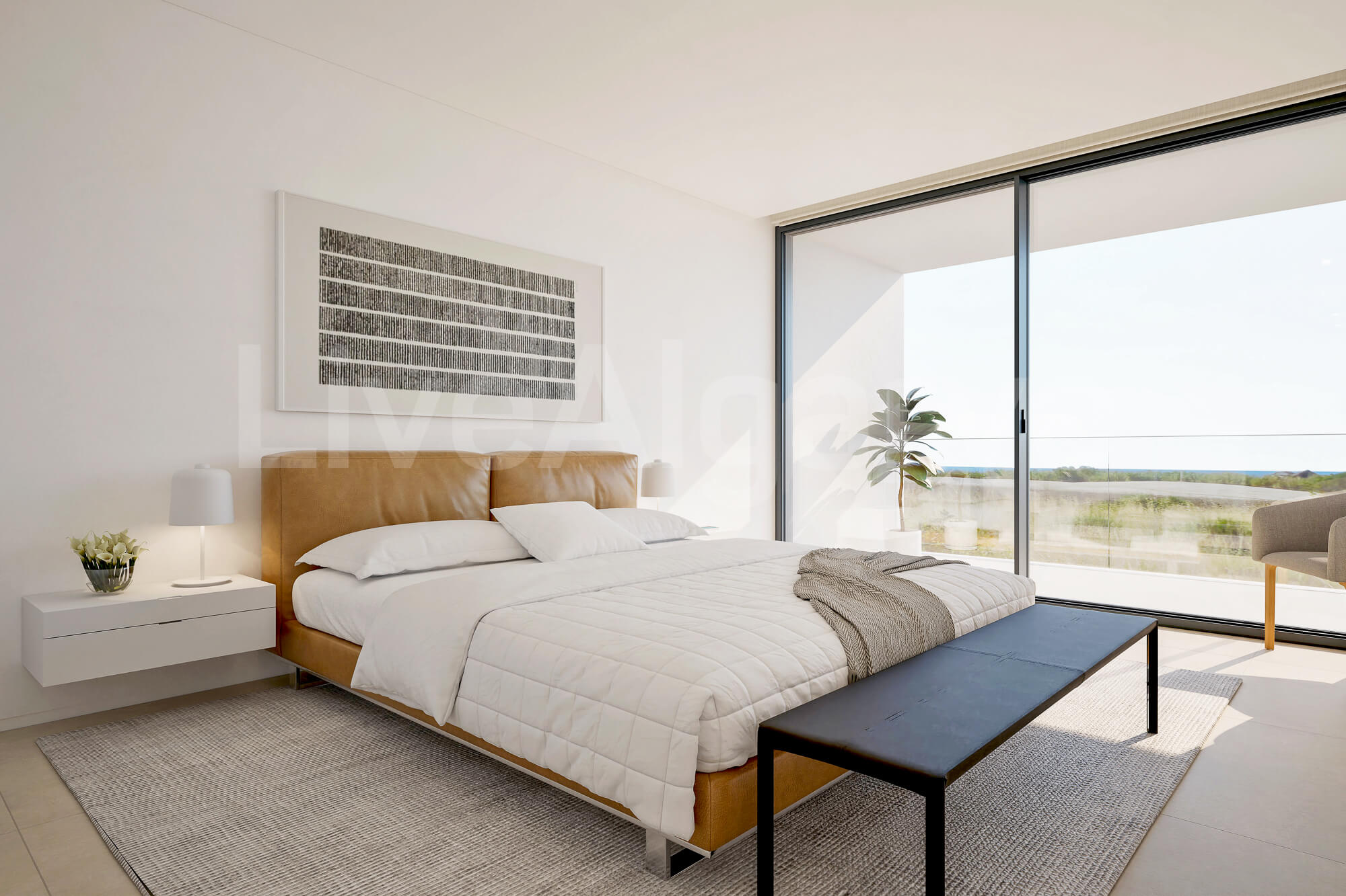 VUE SUR LA MER - NOUVELLE MAISON JUMELéE DE LUXE T4 à VENDRE PRèS DE PONTA DE PIEDADE- LAGOS