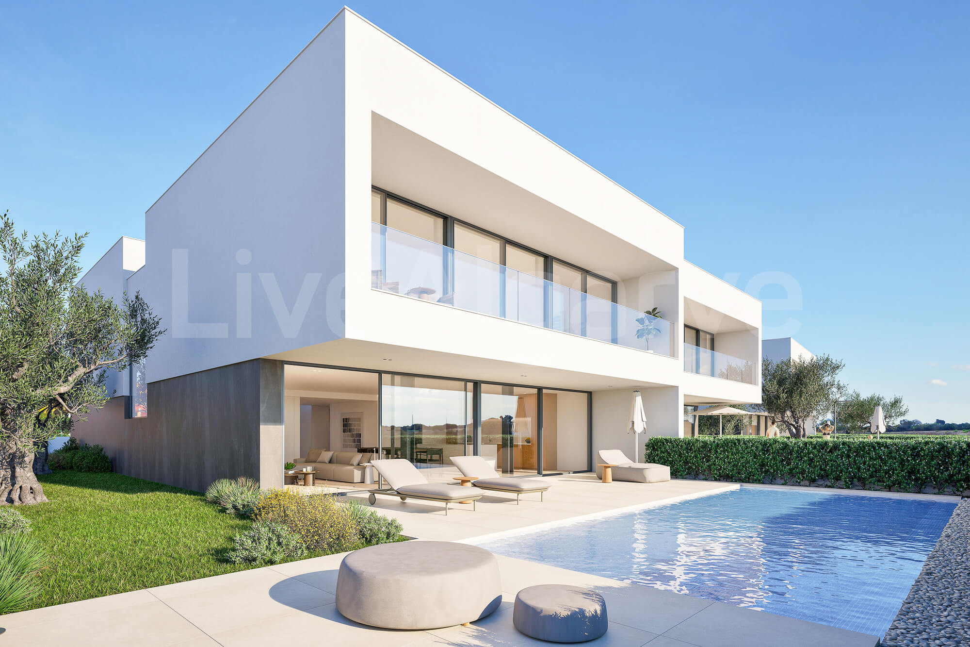 VUE SUR LA MER - NOUVELLE MAISON JUMELéE DE LUXE T4 à VENDRE PRèS DE PONTA DE PIEDADE- LAGOS