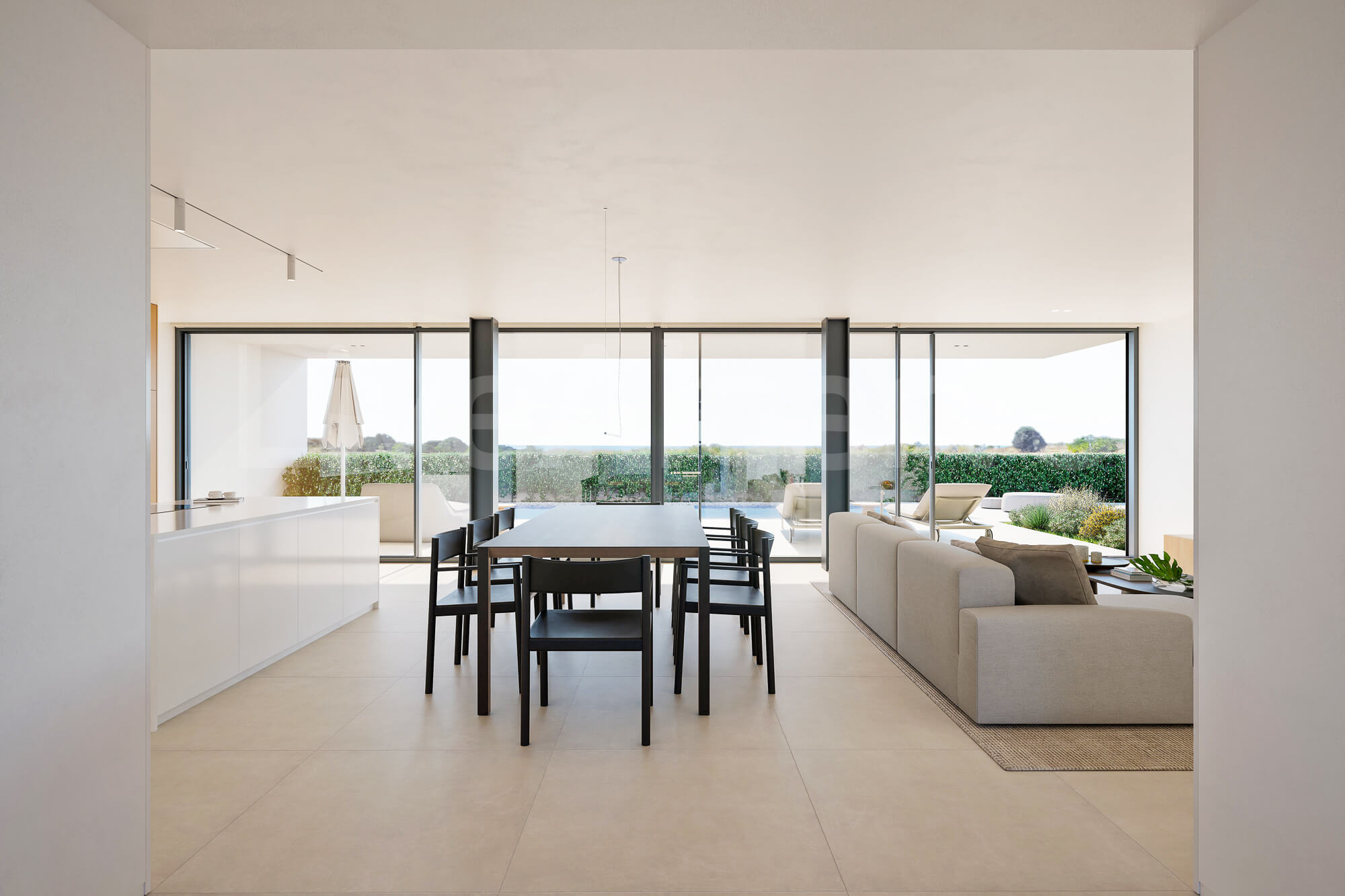 VUE SUR LA MER - NOUVELLE MAISON JUMELéE DE LUXE T4 à VENDRE PRèS DE PONTA DE PIEDADE- LAGOS